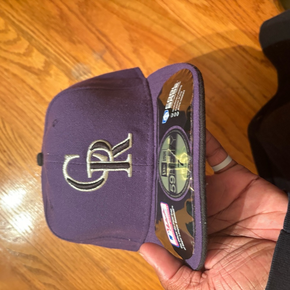 Colorado Rockies purple fitted hat #mlb